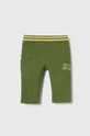πράσινο Βρεφικό βαμβακερό παντελόνι Emporio Armani Για αγόρια