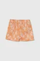 Otroške bombažne kratke hlače Jamiks oranžna