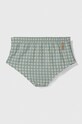 Jamiks pantaloni scurți din bumbac pentru bebeluși casual turcoaz WIDAR.or.Bloom.JLG159.B