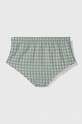 Jamiks pantaloni scurți din bumbac pentru bebeluși WIDAR.or.Bloom.JLG159.B turcoaz SS24