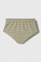 Jamiks pantaloni scurți din bumbac pentru bebeluși WIDAR.or.Bloom.JLG159.B verde SS24