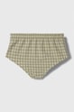 Jamiks pantaloni scurți din bumbac pentru bebeluși WIDAR.or.Bloom.JLG159.B verde SS24