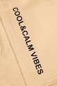 Detské bavlnené šortky Coccodrillo béžová WC4120501VBC