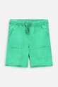 Παιδικό βαμβακερό σορτς Coccodrillo casual πράσινο WC4119502DWK