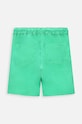 Παιδικό βαμβακερό σορτς Coccodrillo WC4119502DWK πράσινο SS24