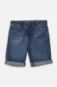 Otroške kratke hlače iz jeansa Coccodrillo modra