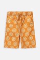 Coccodrillo pantaloni scurți din bumbac pentru copii casual maro WC4119502HBJ