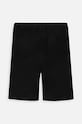 Παιδικό βαμβακερό σορτς Coccodrillo WC4119503HBJ μαύρο SS24