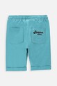 Detské bavlnené šortky Coccodrillo WC4120501HBJ tyrkysová SS24