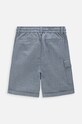 Detské bavlnené šortky Coccodrillo WC4119501NWJ modrá SS24