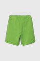 United Colors of Benetton szorty bawełniane dziecięce 3J68C901G.G.Sea.PPYH zielony SS24