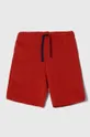 červená Detské bavlnené šortky United Colors of Benetton Chlapčenský