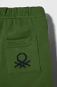 зелёный Детские хлопковые шорты United Colors of Benetton