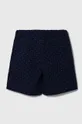 Detské krátke nohavice United Colors of Benetton tmavomodrá