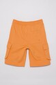 United Colors of Benetton szorty bawełniane 39DJC902N.G.Seasonal pomarańczowy SS25