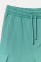 Chłopiec United Colors of Benetton szorty bawełniane 39DJC902N.G.Seasonal turkusowy