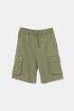 Хлопковые шорты United Colors of Benetton зелёный 39DJC902N.G.Seasonal