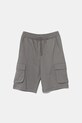 United Colors of Benetton pantaloni scurti din bumbac gri 39DJC902N.G.Seasonal