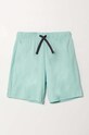 United Colors of Benetton szorty bawełniane dziecięce nadruk turkusowy 3BL0C901H.G.Sea.PPYH