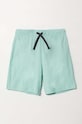 Dětské bavlněné šortky United Colors of Benetton pletenina tyrkysová 3BL0C901H.G.Sea.PPYH