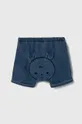 голубой Джинсовые шорты для младенцев United Colors of Benetton Для мальчиков