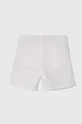 Detské krátke nohavice United Colors of Benetton biela