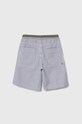 United Colors of Benetton szorty bawełniane dziecięce 4NJPC902J.G.Seasonal niebieski SS24