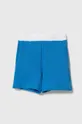 modrá Detské bavlnené šortky United Colors of Benetton Chlapčenský