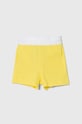 United Colors of Benetton szorty bawełniane dziecięce bawełna żółty 3088G901H.P.Seasonal