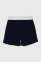 United Colors of Benetton szorty bawełniane dziecięce 3088G901H.P.Seasonal granatowy SS24
