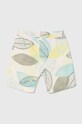 United Colors of Benetton szorty bawełniane dziecięce 3H0FG901F.P.Seasonal beżowy SS24