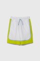 Детские хлопковые шорты United Colors of Benetton узор белый 3MI5C902R.G.Seasonal