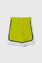 Dětské bavlněné šortky United Colors of Benetton 3MI5C902R.G.Seasonal zelená SS24