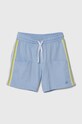 United Colors of Benetton szorty bawełniane dziecięce casual niebieski 3MI5G901G.P.Seasonal