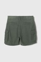 Мальчик Детские льняные шорты United Colors of Benetton 424RG9024.P.Seasonal зелёный