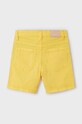 Mayoral pantaloni scurti copii 204.5K.Mini.PPYH galben SS24