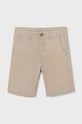 Παιδικό σορτς Mayoral με ελαστάν μπεζ 242.7B.Junior.PPYH