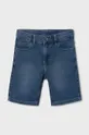 niebieski Mayoral szorty jeansowe dziecięce Chłopięcy