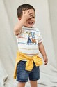 Kojenecké šortky Mayoral soft denim riflovina modrá 1241.3K.Baby.PPYH