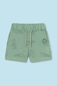 Σορτς μωρού Mayoral εμπριμέ πράσινο 1243.3N.Baby.PPYH
