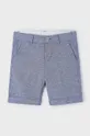 Mayoral shorts con aggiunta di lino bambino/a blu