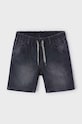 Mayoral szorty jeansowe dziecięce soft denim jogger 3272.5F.Mini.PPYH szary SS24