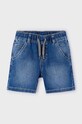 Mayoral szorty jeansowe dziecięce soft denim jogger z elastanem niebieski 3272.5F.Mini.PPYH