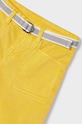 Mayoral pantaloni scurti copii galben 3275.5G.Mini.PPYH