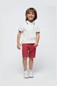 Mayoral szorty dziecięce z elastanem czerwony 3280.5J.Mini.PPYH