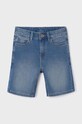Mayoral pantaloni scurti din denim pentru copii soft denim 6286.7D.Junior.PPYH albastru SS24