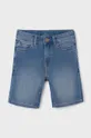 Детские джинсовые шорты Mayoral soft denim голубой