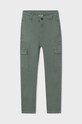 Mayoral pantaloni copii cargo slim fit panza verde 6518.7F.Junior.PPYH