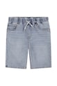 Levi's gyerek farmer rövidnadrág LVB SKINNY DOBBY SHORT sima kék 9ED613