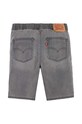 Levi's szorty jeansowe dziecięce LVB SKINNY DOBBY SHORT 9ED613 szary SS25
